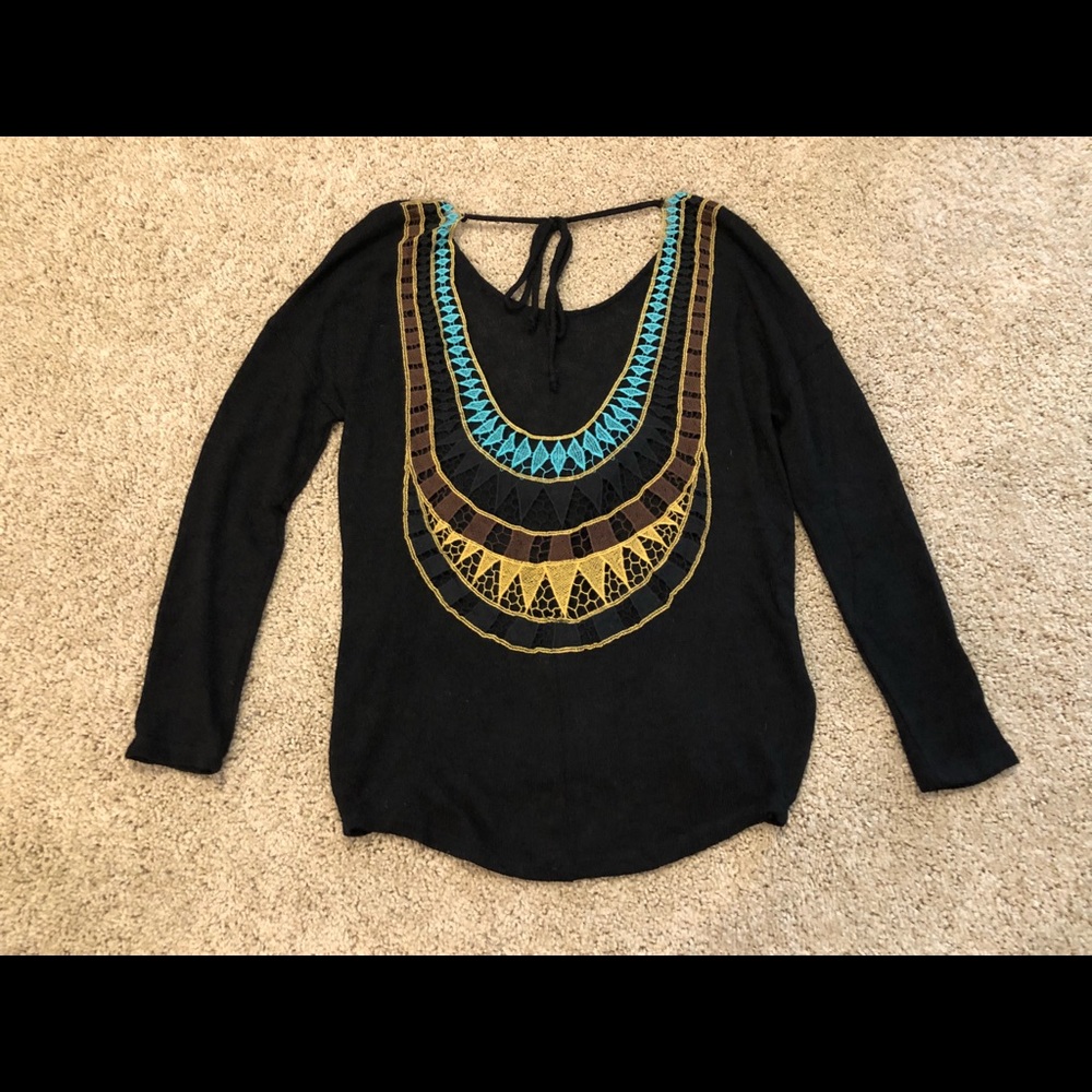 Windsor Open Back Sweater